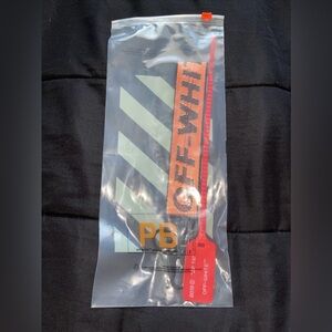 Custom off white key chain (orange)
